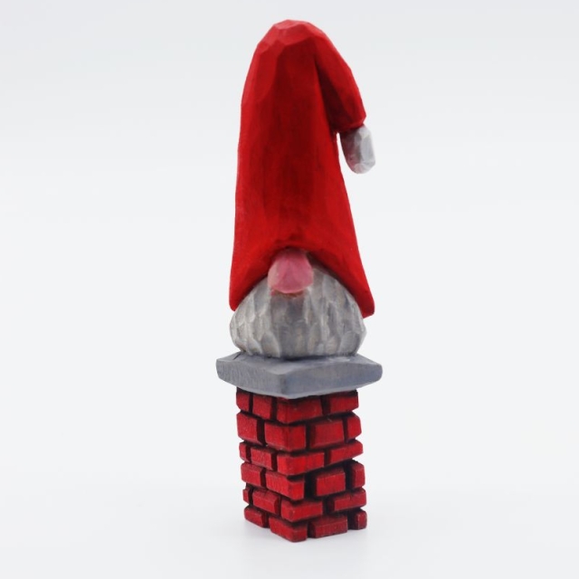 santa in chimney